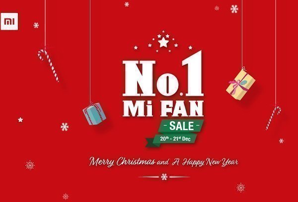 Xiaomi No. 1 Mi Fan Sale (Dec 20-21)
