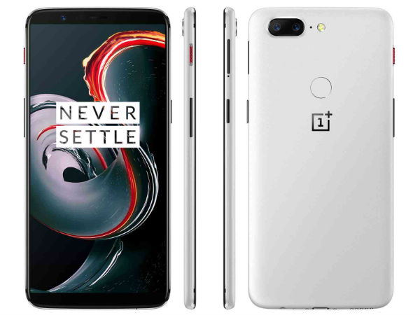 OnePlus 5T Sandstone White Limited Edition