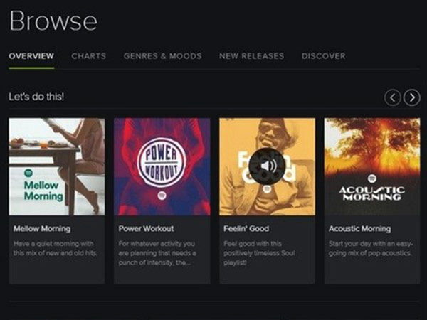 Online music streaming app