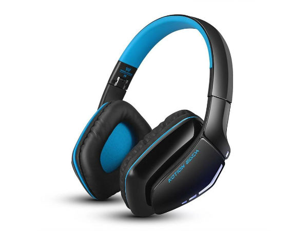 39% off on Kotion Each B3506 Wired & Wireless Headset with Mic  (Black/Blue, Over the Ear)