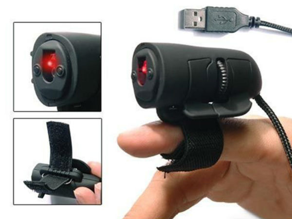 Gadget Hero's Ghofm 1200 Dpi 3d Optical Finger Mouse For All Computers