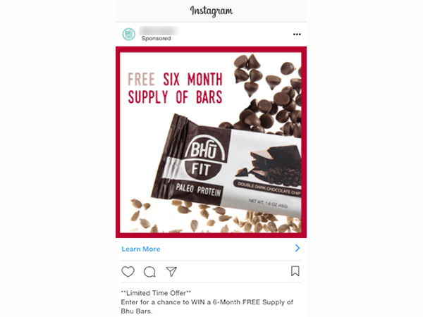 Don't run any illegal promotion or contest