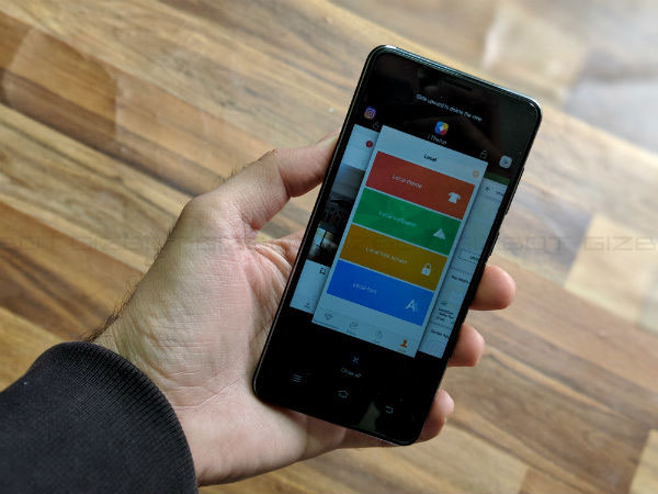 Entry-level but snappy CPU paired with 4GB of RAM