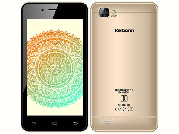 Karbonn A40 Indian