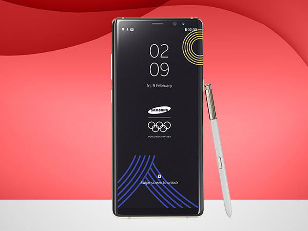 Samsung Galaxy Note8 2018 Winter Olympic Games Limited Edition