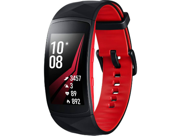 Samsung Gear Fit 2 Pro Smartband  (Red)