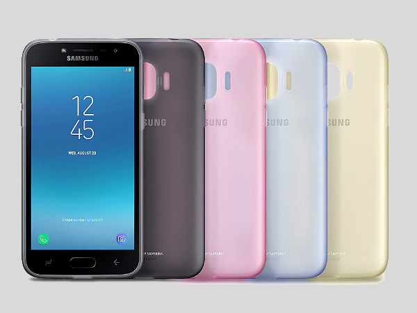 Samsung Galaxy J2 (2018) accessories listed on company's official webs