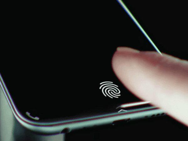 Synaptics fingerprint sensor