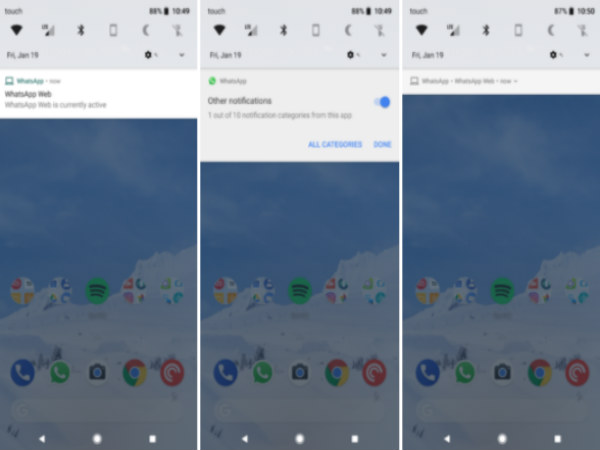 Disable notifications 