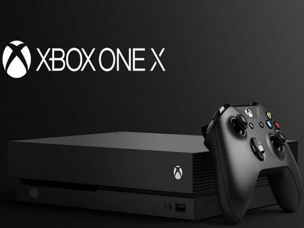 Xbox One X 4K HDR gaming console
