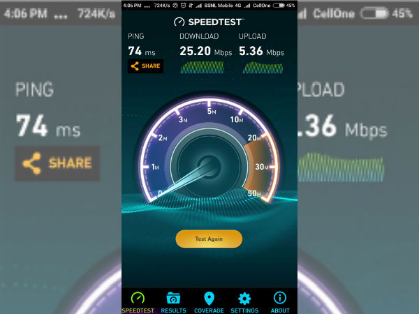 BSNL launches 4G services in Kerala; download speed is impressive