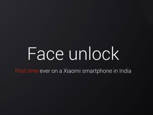 Face Unlock feature and price