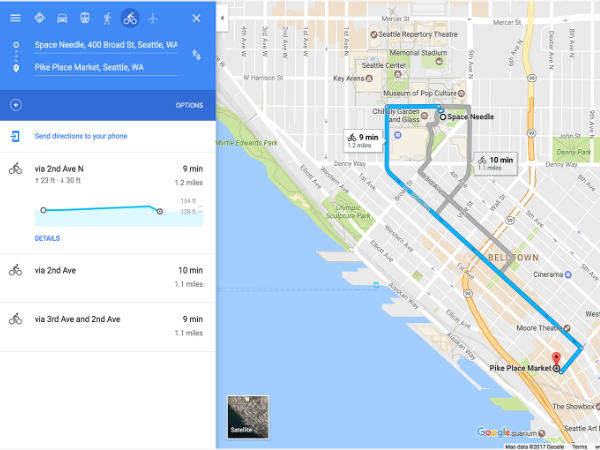 Google Maps Directions
