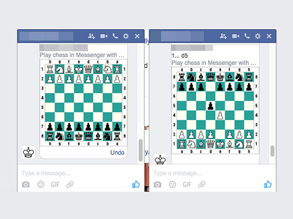 Hidden Facebook Chess Game