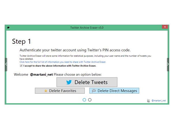 How to delete individual messages and tweets from the Twitter? How to delete individual messages and tweets from the Twitter?