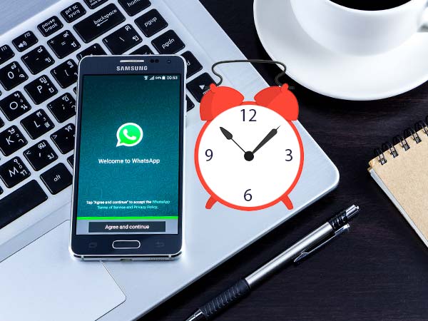 How to schedule WhatsApp messages?