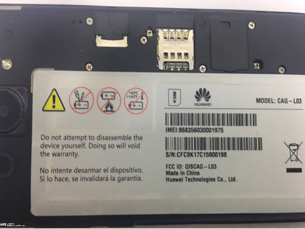 Huawei's budget smartphone Y3 (2018) live images and specs leaked