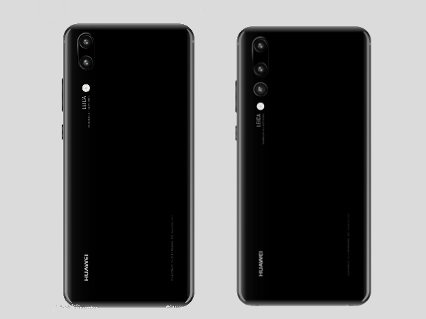 Huawei P20 and P20 Plus images leaked again: Shows triple camera setup
