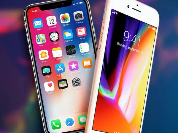 iPhone X, iPhone 8 and iPhone 8 Plus