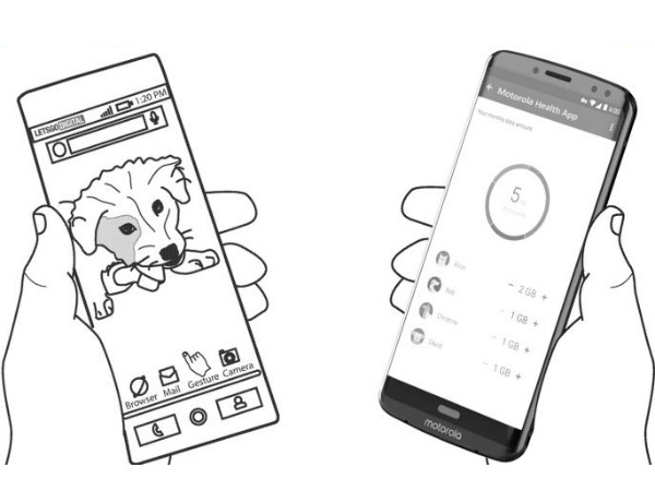 Foldable smartphone from Motorola 