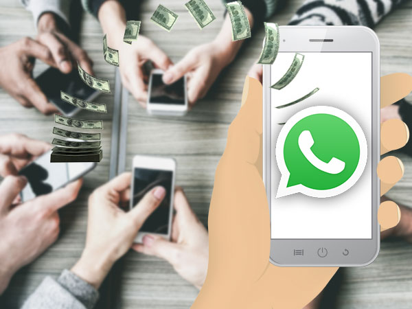 Send money to many in groups