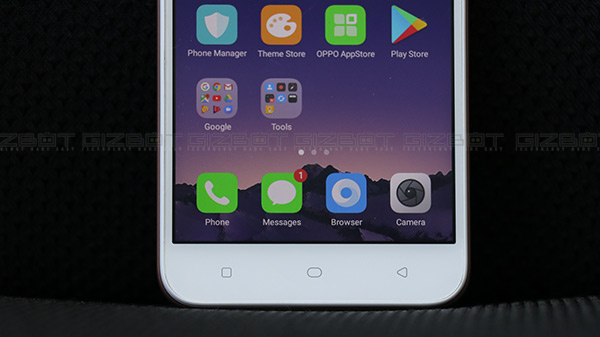 Software: Android Nougat with ColorOS 3.2