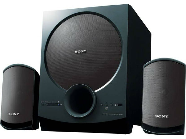 5% off off on Sony SA-D20 Bluetooth Home Audio Speaker  (Black, 2.1 Channel)