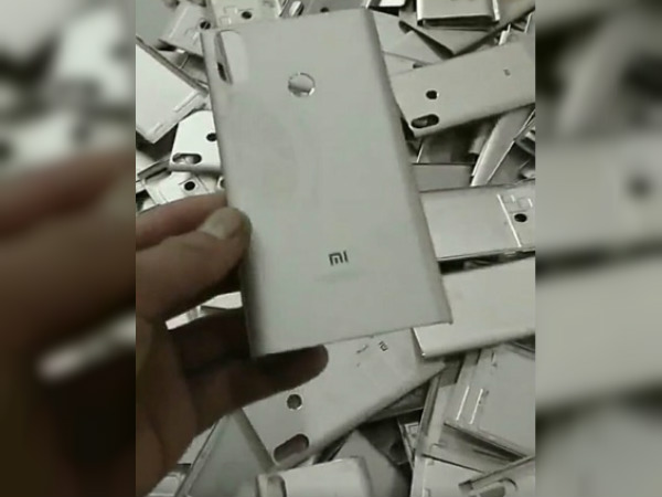 Xiaomi Mi 6X new leak suggests metal unibody design and more
