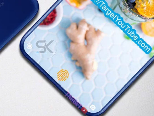 In-display fingerprint sensor likely 