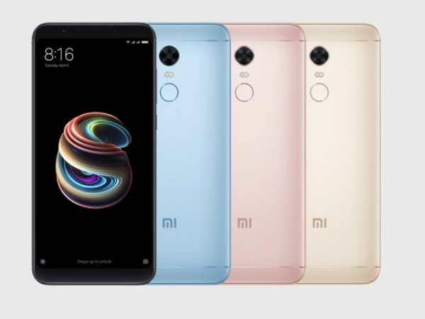 Xiaomi Redmi Note 5 Specifications