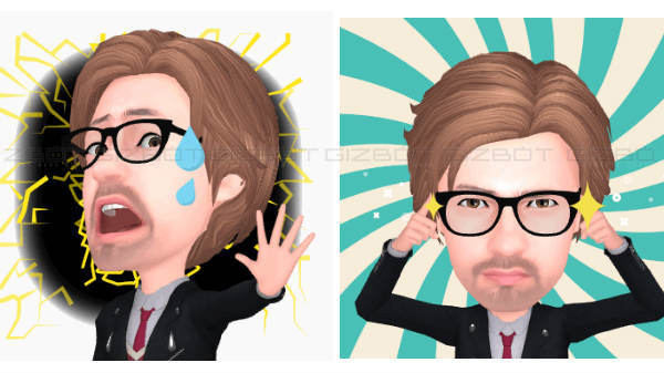 AR Emojis support built-in in camera app