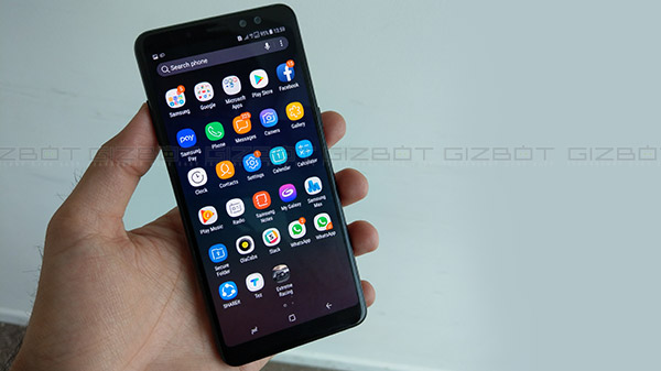 galaxy a8  android 9