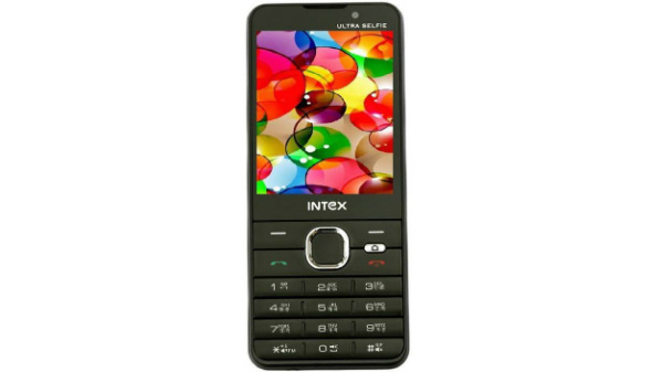 Intex Ultra Selfie  (Black)