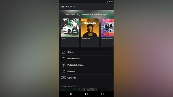 Listen to ‘Discover Weekly’ playlist