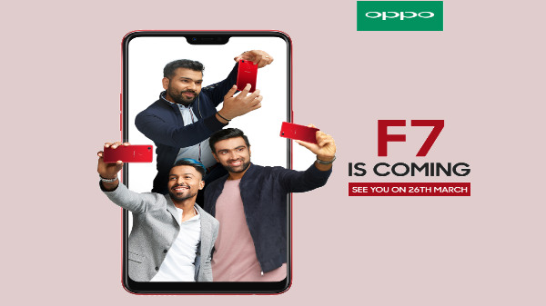 Oppo F7 officially confirmed to feature a 25MP front camera