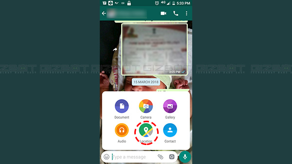 Share your location with your friends