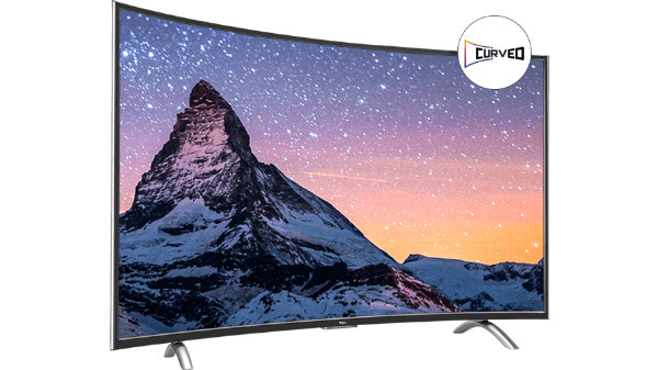 TCL 121.92 cm (48 inches) C48P1FS Full HD Curved Smart LED TV (Black)
