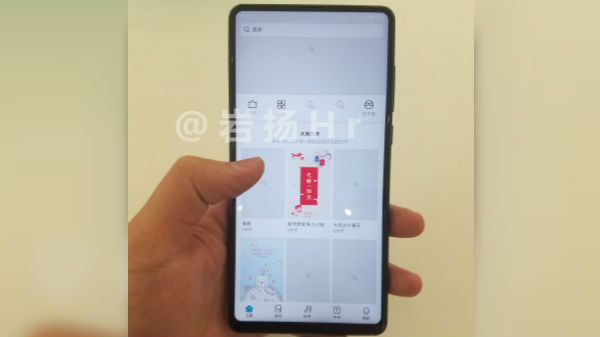 Xiaomi Mi Mix 2S images leaked; selfie camera placed at bottom bezel