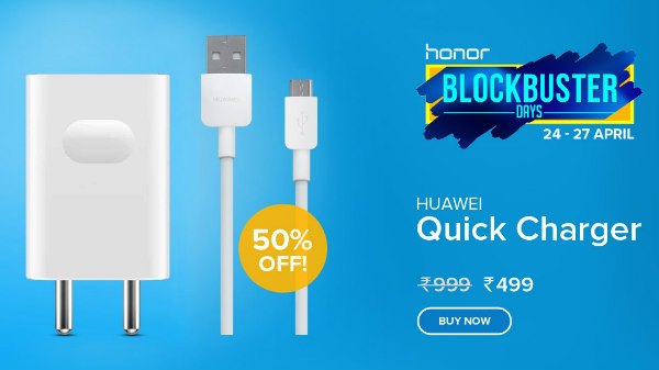 Huawei Quickcharger AP32 (Price 999 50% Off @Rs499)
