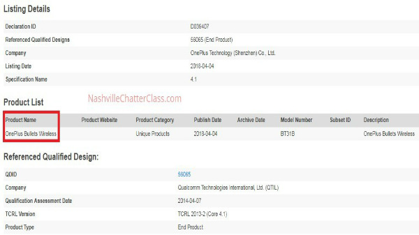 OnePlus Bullets Wireless headphones to be unveiled with OnePlus 6
