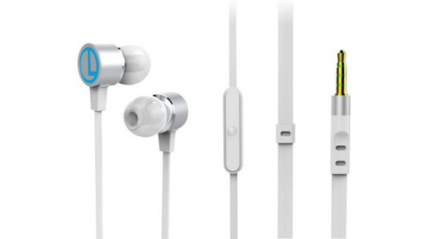 28% off on Portronics Conch 202,POR 615 Wired Headset with Mic  (White, In the Ear)