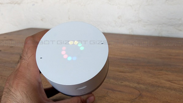 Touch capacitive buttons and eye-catchy LED light ring