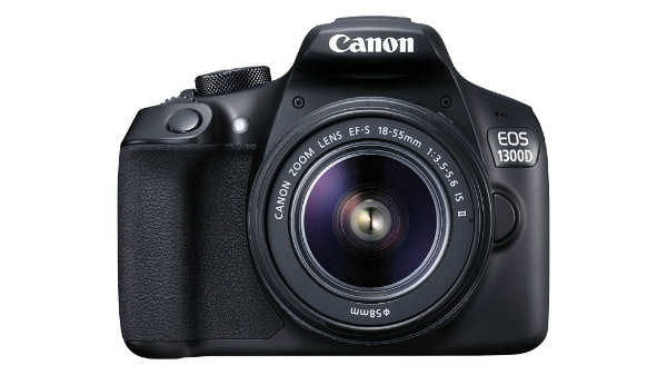 21% off on Canon EOS 1300D 18MP Digital SLR Camera (Black) with 18-55 and 55-250mm IS II Lens