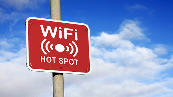 Opt for a semi-open or two-factor authentication (2FA) network, or create a hotspot.