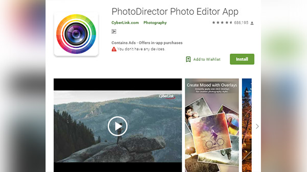 PhotoDirector- Appropriate use of grayscale and color in images: