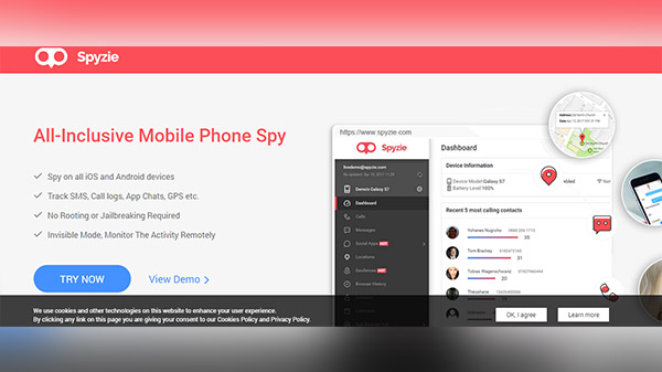 Spyzie WhatsApp Spy for iOS
