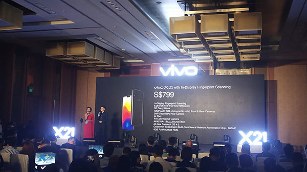 Vivo X21 with in-display fingerprint sensor soon expected in India