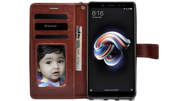 66% off on Bracevor Flip Cover for Mi Redmi Note 5 Pro