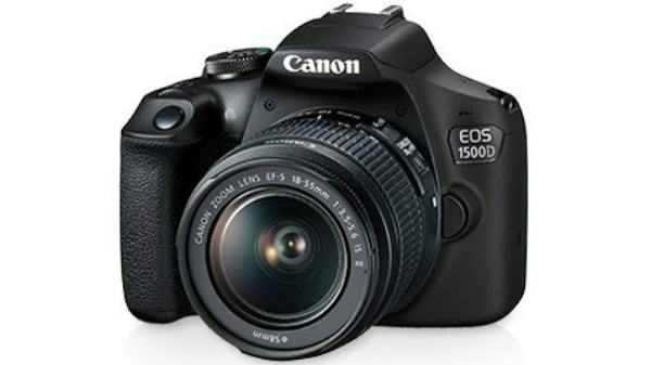 Canon EOS 1500D 24.1MP Digital SLR Camera (Black)