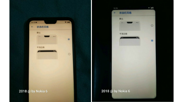 How to hide notch on the Nokia X6?